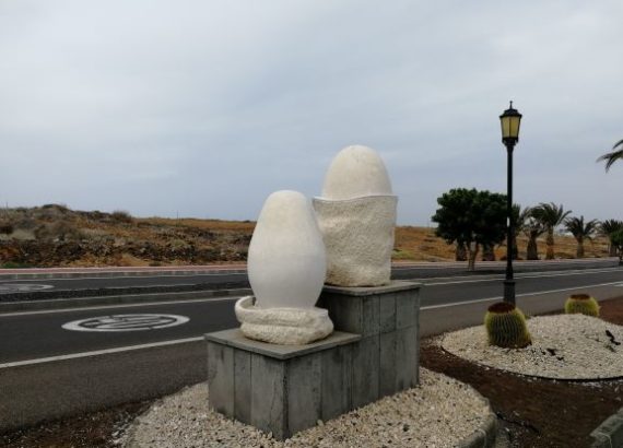 Corralejo Kunst Eier