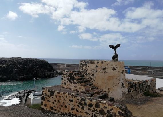 El Cotillo Ofen mit Fisch