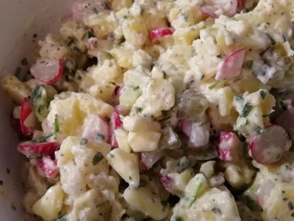 Kartoffelsalat mit Mayo