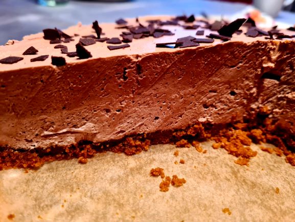 Mousse au Chocolate halbe Torte